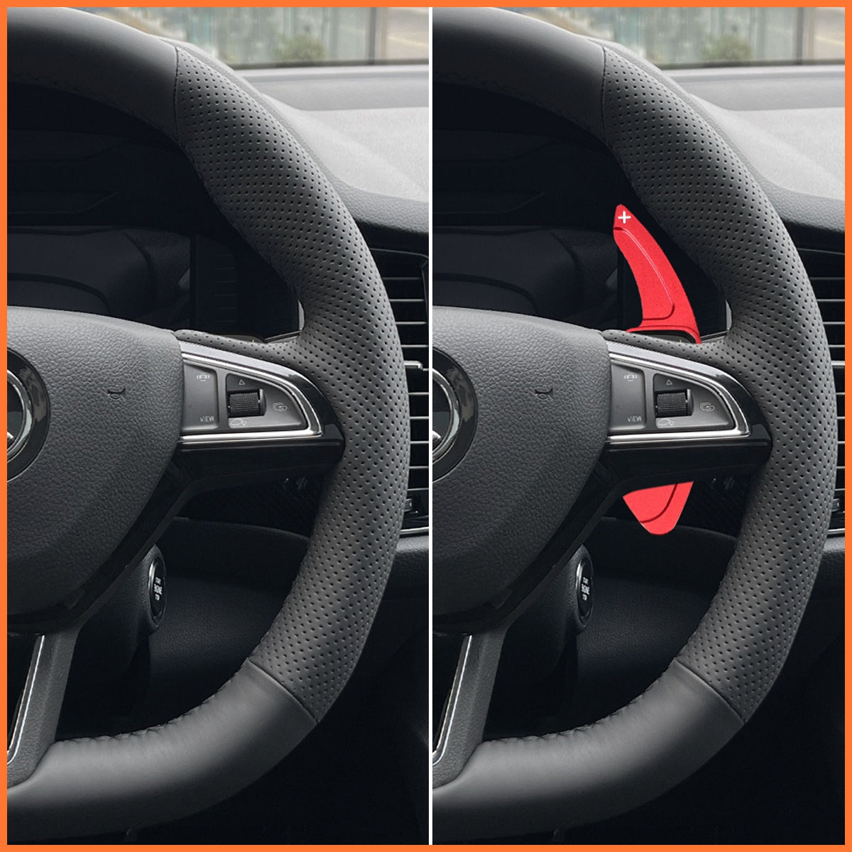 Schaltwippen für Skoda Citigo Fabia Karoq Octavia Scala Superb 2015-2019