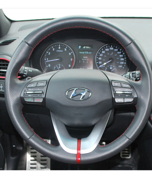 MEWANT steering wheel cover for Hyundai i30 III 2017-2023