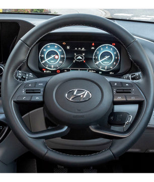 MEWANT steering wheel cover for Hyundai i20 III 2020-2023 / Bayon 2021-2024