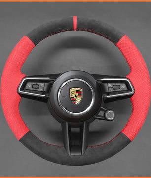 MEWANT Lenkradbezug für Macan 2021-2022 / Panamera 2020-2022 / Taycan 2020-2022