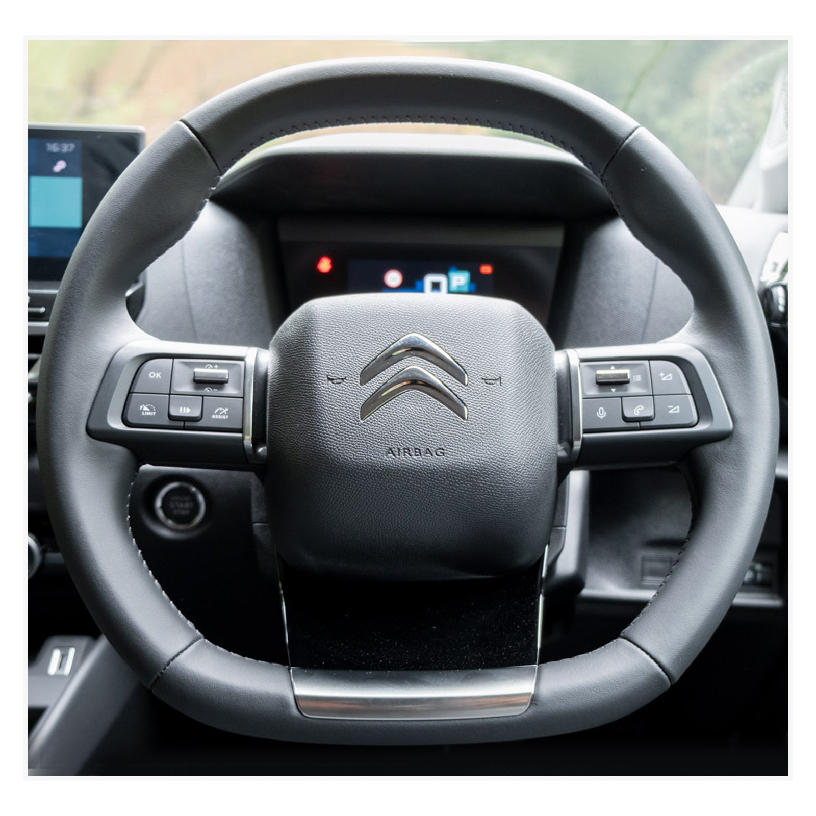 MEWANT steering wheel cover for Citroen C4 2020-2022 / C5 X 2022