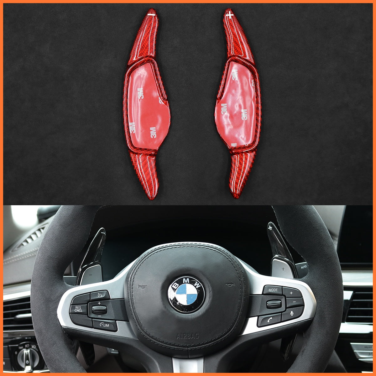 Schaltwippen für BMW M3 M4 M5 M8 X4 X5 X6 M 2019-2023