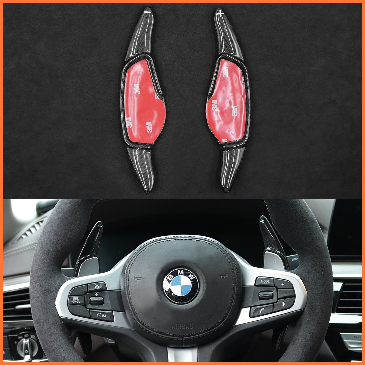 Schaltwippen für BMW M3 M4 M5 M8 X4 X5 X6 M 2019-2023