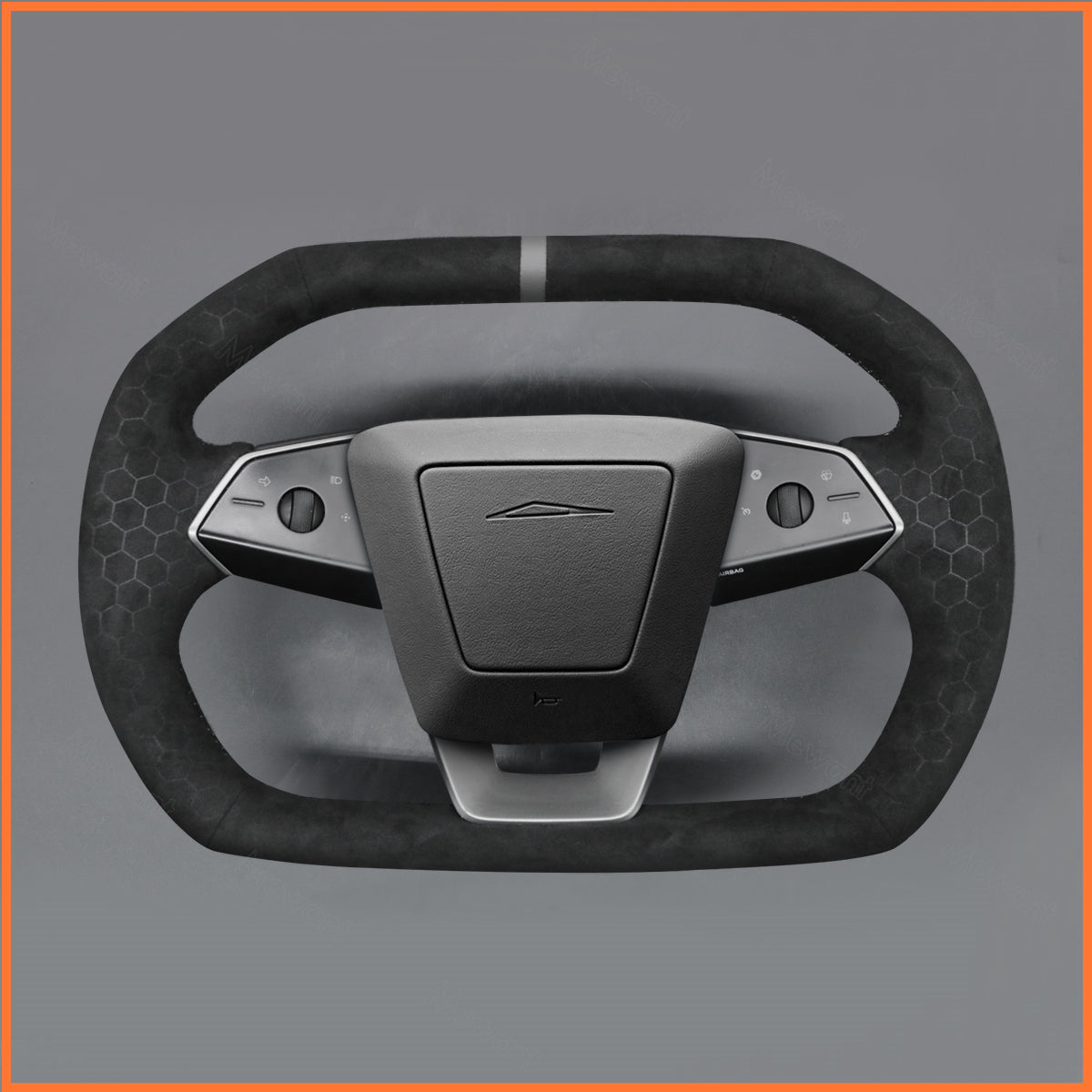 MEWANT Lenkradbezug für Tesla Cybertruck 2023-2025