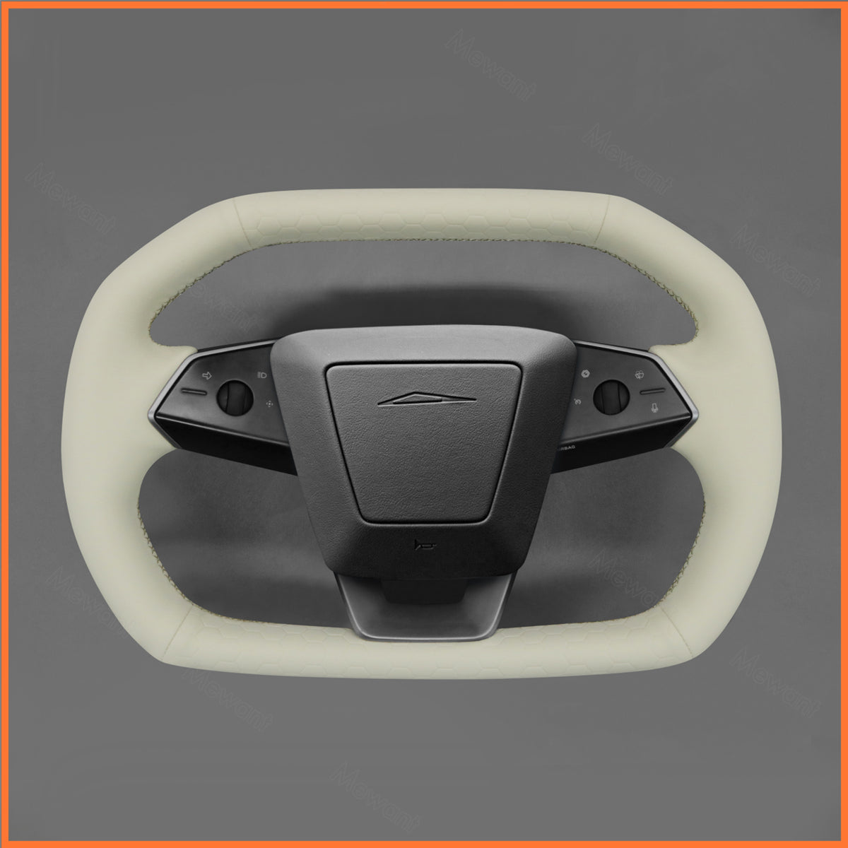 MEWANT Lenkradbezug für Tesla Cybertruck 2023-2025