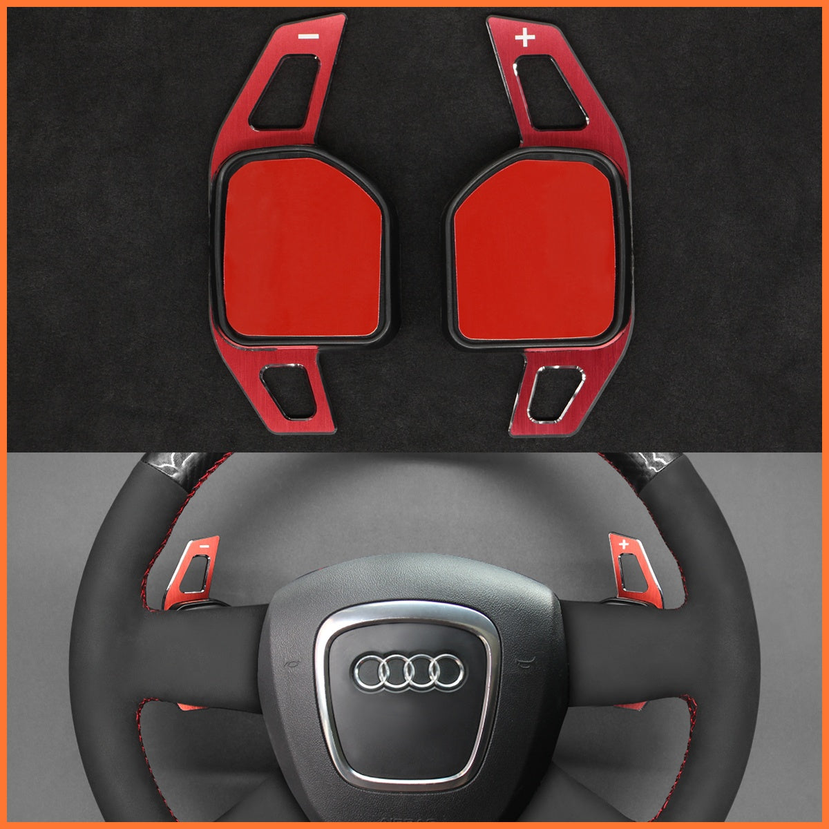 Schaltwippen für Audi A3 A4 A6 Q5 Q7 2006-2013