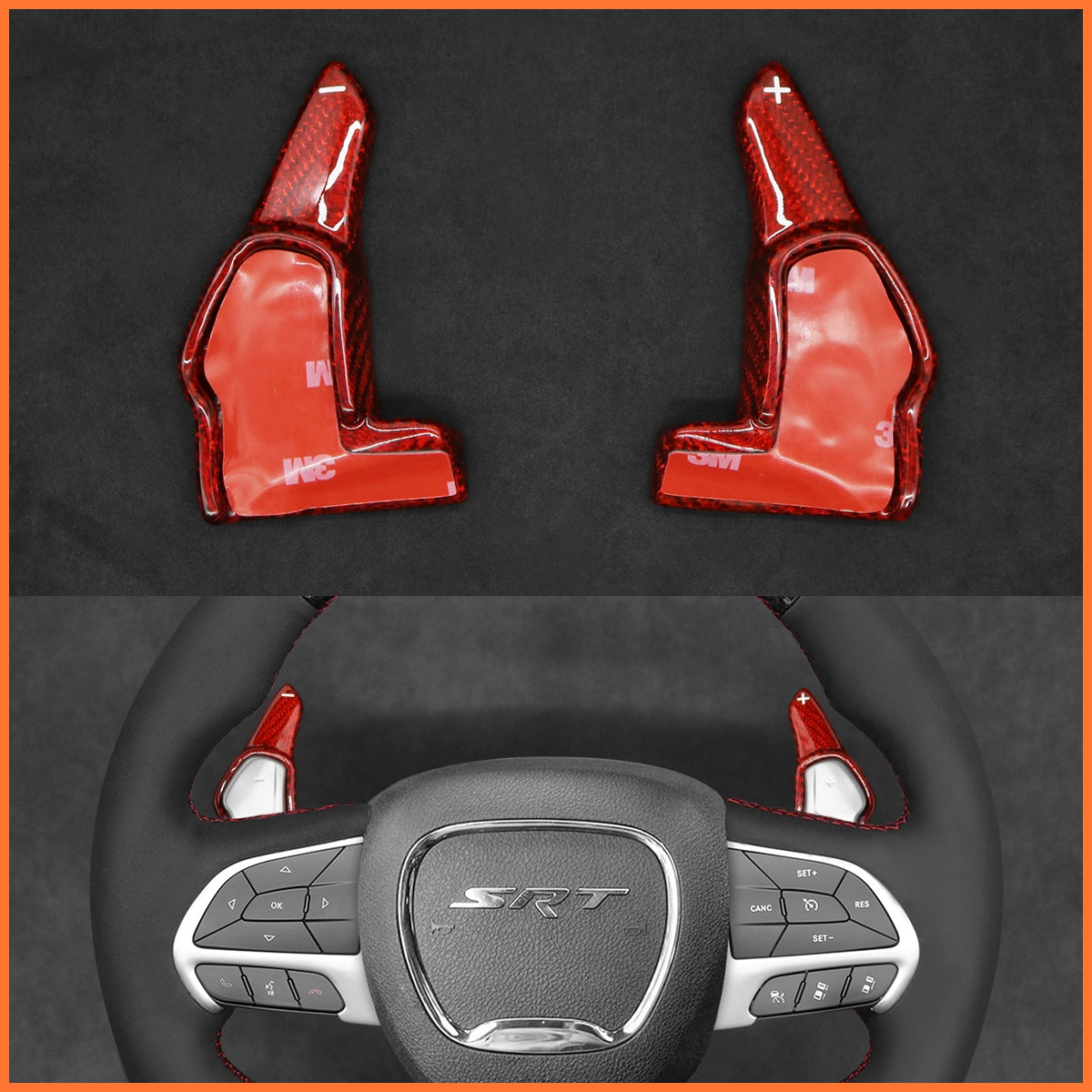 Schaltwippen für Dodge Challenger Charger Durango (SRT) 2015-2023