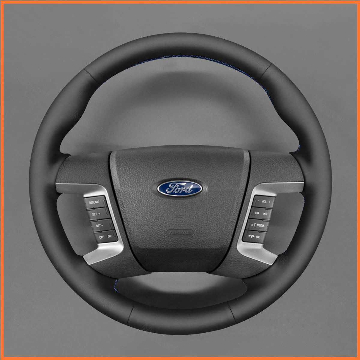 MEWANT Steering Wheel Cover for Ford Fusion SE 2007-2012