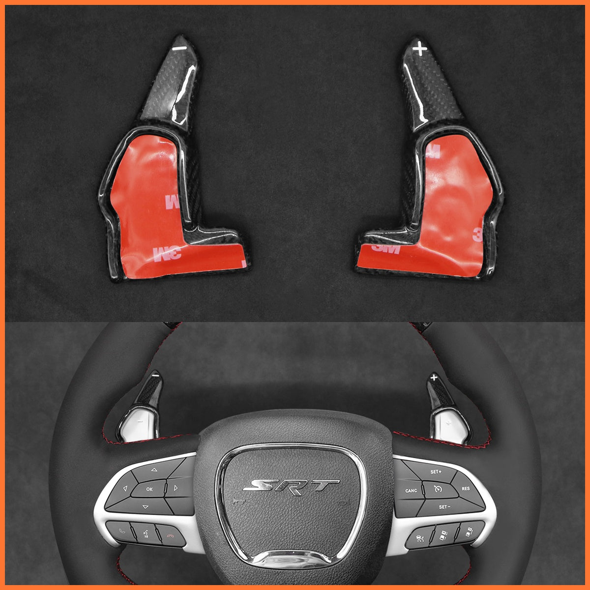 Schaltwippen für Dodge Challenger Charger Durango (SRT) 2015-2023