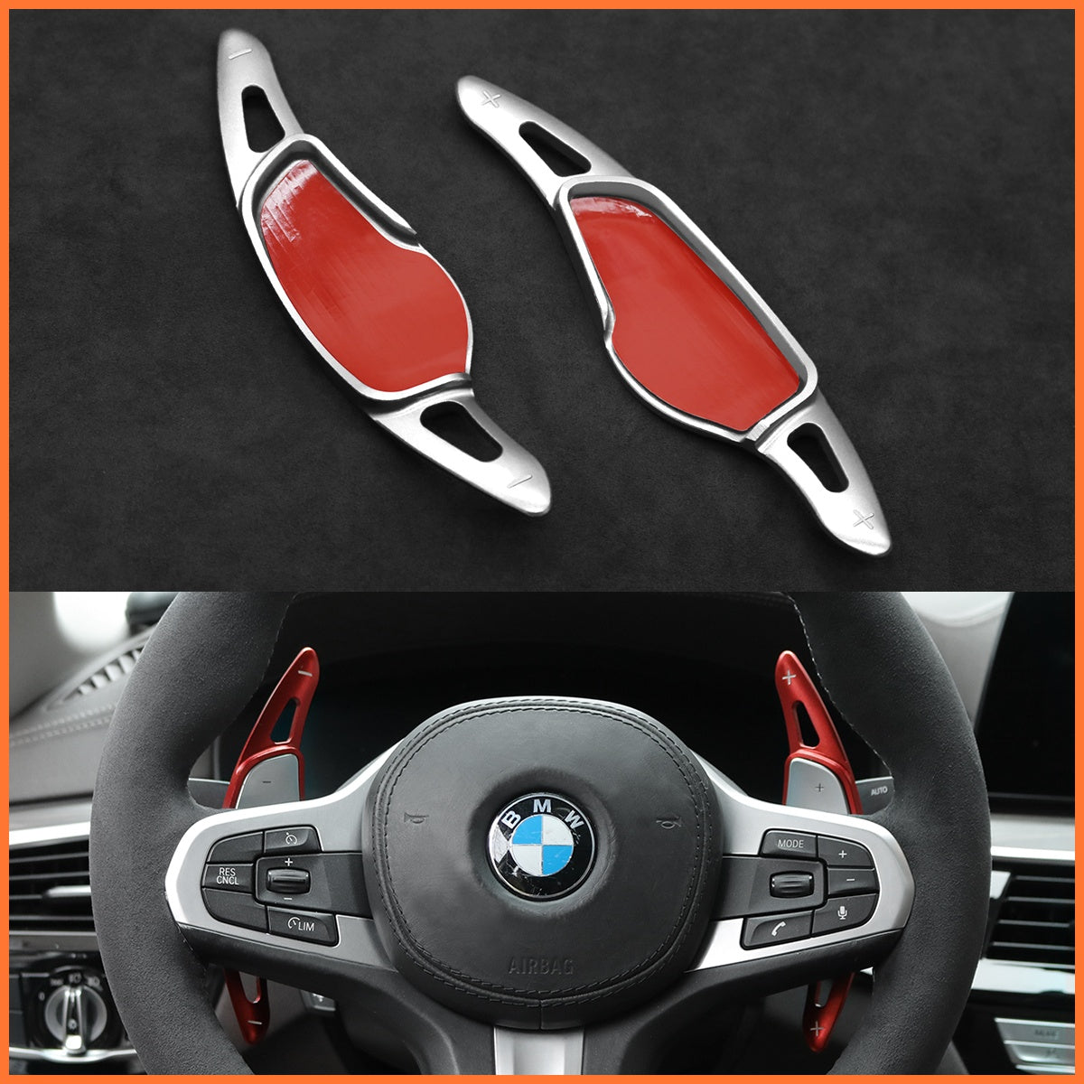 Schaltwippen für BMW M3 M4 M5 M8 X4 X5 X6 M 2019-2023