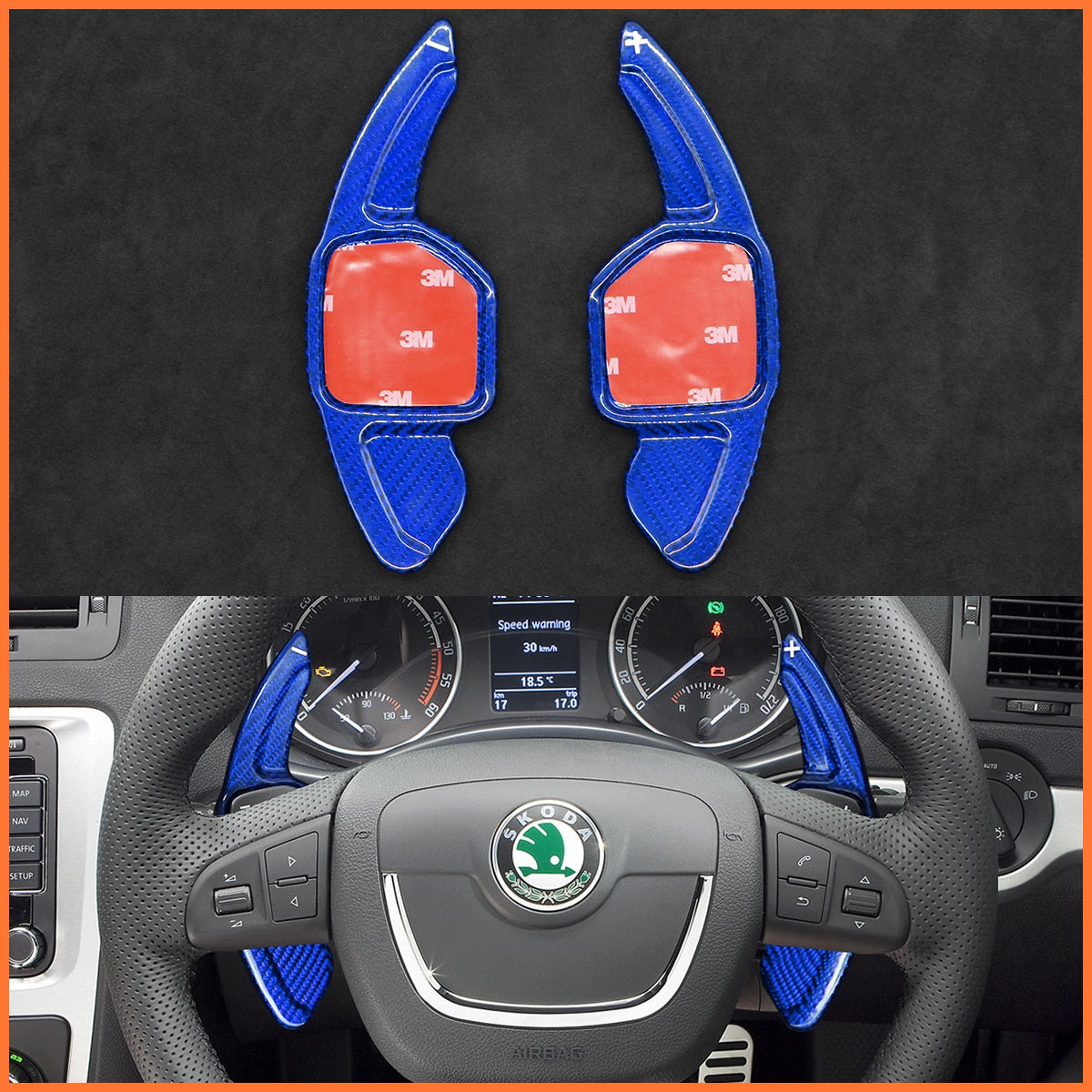Schaltwippen für Skoda Fabia RS II 2010-2014