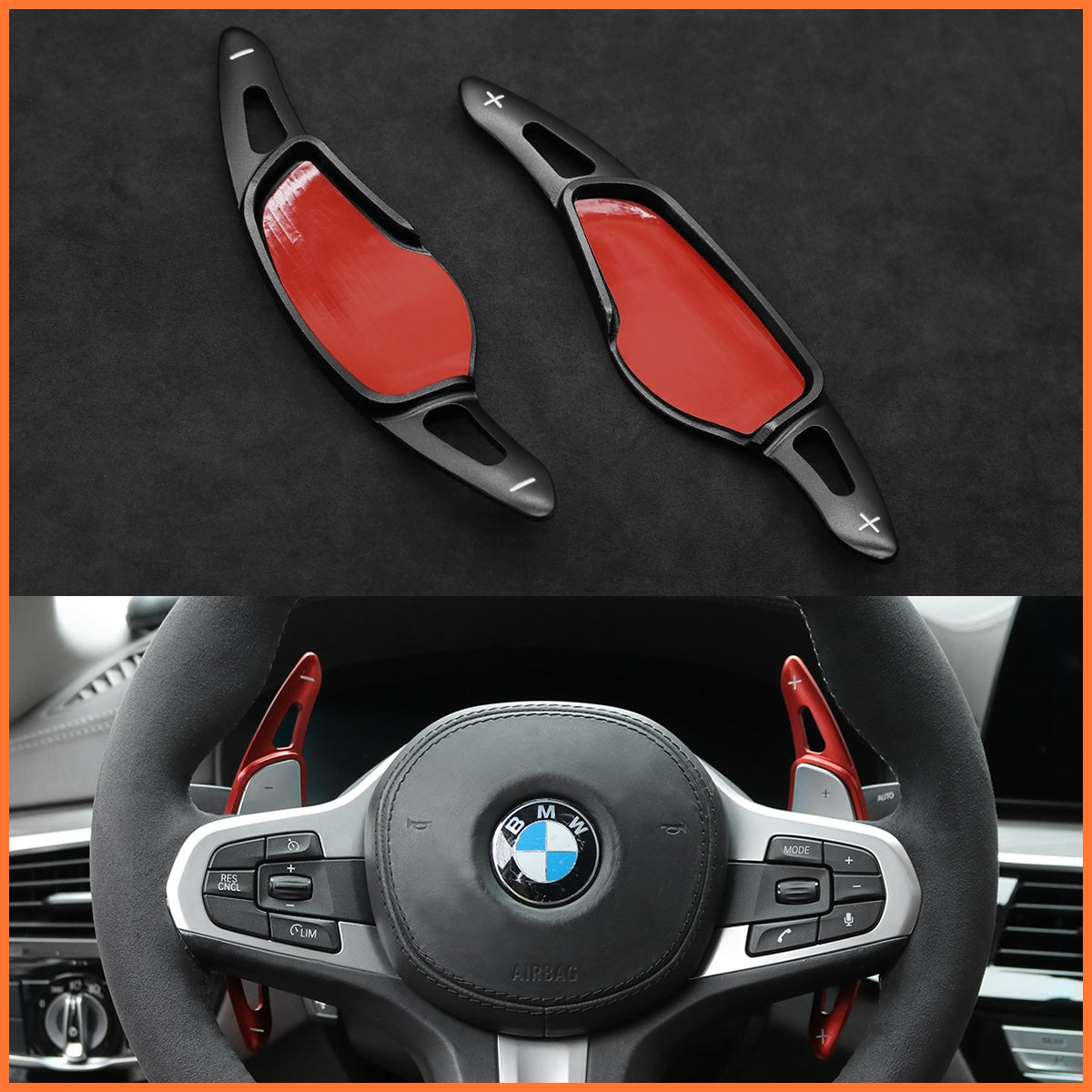 Schaltwippen für BMW M3 M4 M5 M8 X4 X5 X6 M 2019-2023