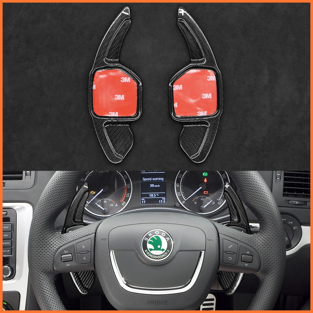 Schaltwippen für Skoda Fabia RS II 2010-2014