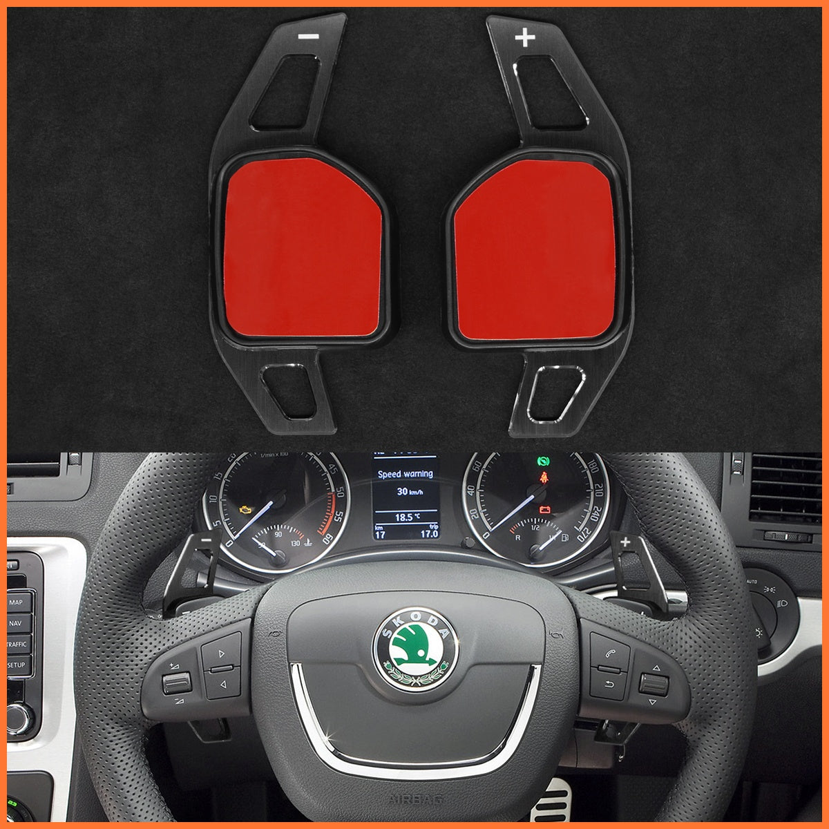 Schaltwippen für Skoda Fabia RS II 2010-2014