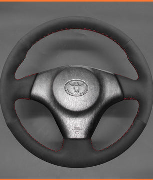 MEWANT Lenkradbezug für Toyota RAV4  / Celica / Matrix / MR2 / Supra / Voltz 2002-2004 / Caldina 1997-2002 / MR-S 1999-2007 / Corolla (US) 2003-2008