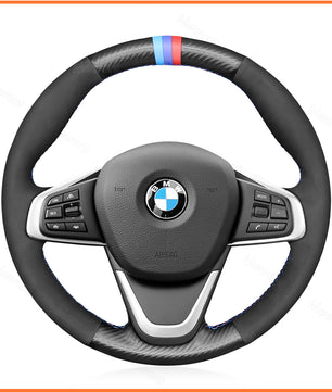 MEWANT steering wheel cover for BMW 2 Series F45 F46 X1 F48 X2 F39