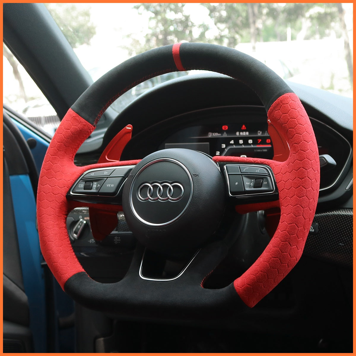 Paddle shifters for Audi A1 A3 A4 A5 S3 S4 S5 RS4 2015-2022