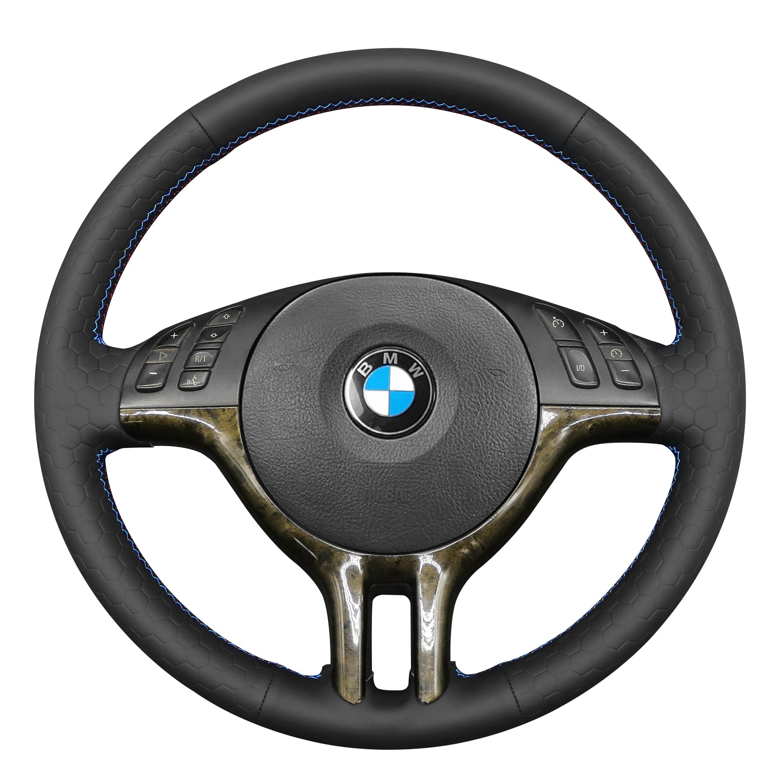 MEWANT Steering Wheel Cover for E39 E46 325i E53 X5