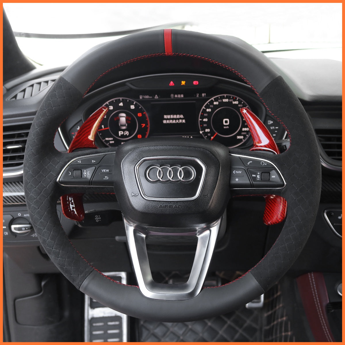 Schaltwippen für Audi A3 A4 A5 RS S3 S4 S5 Q2 Q3 Q5 Q7 Q8 SQ2 SQ5 SQ7 SQ8 2015-2022