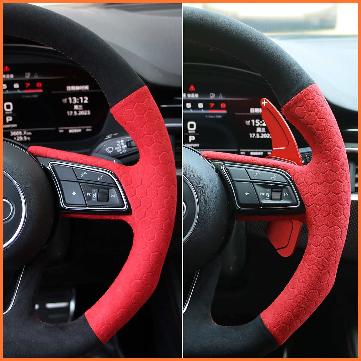 Paddle shifters for Audi A1 A3 A4 A5 S3 S4 S5 RS4 2015-2022