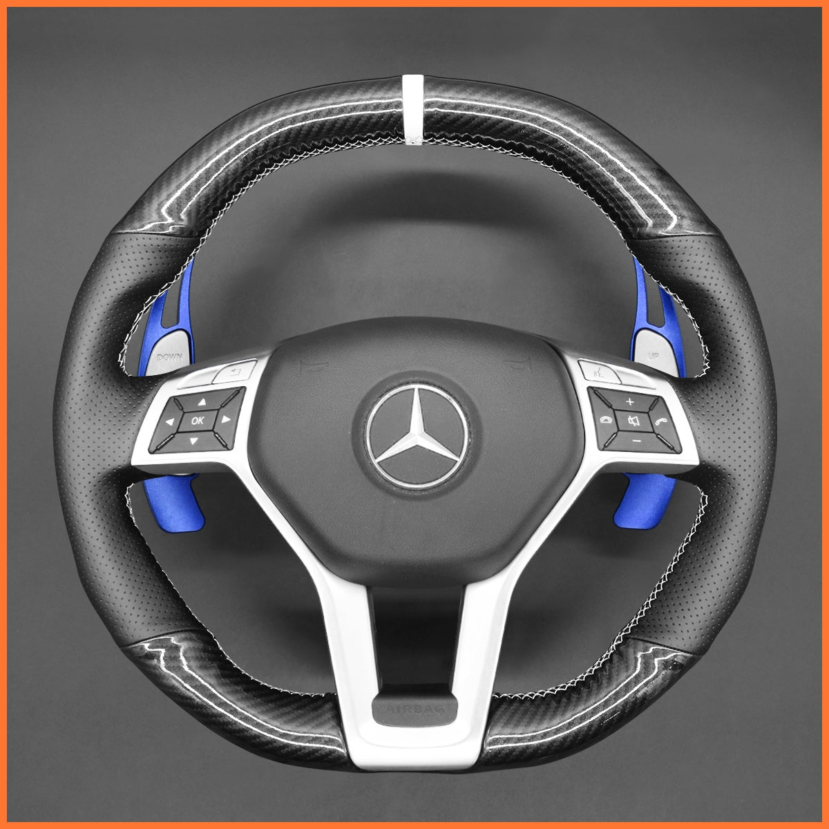 Paddle shifters for Mercedes Benz AMG C117 C218 W204 W212 R231 2012-2016
