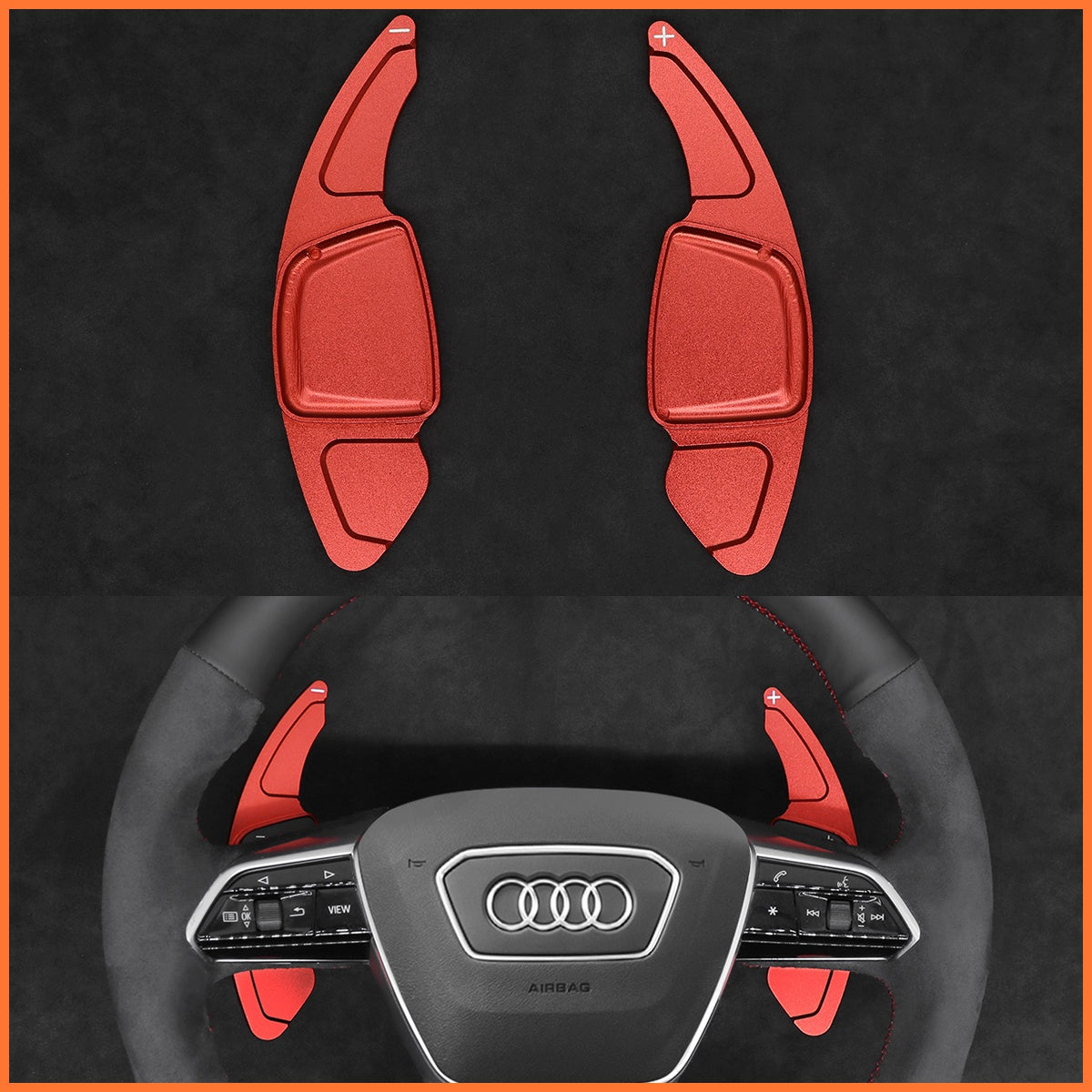 Schaltwippen für Audi A6 A7 A8 S6 S7 S8 RS6 RS7 E-Tron GT 2018-2023