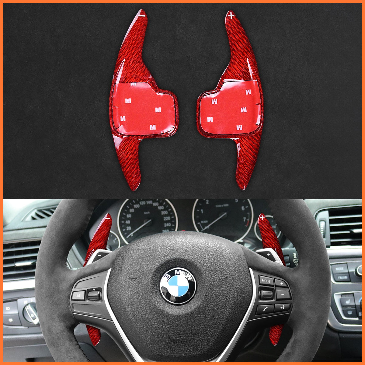 Schaltwippen für BMW F20 F21 F30 F31 F32 F33 F36 2012-2018