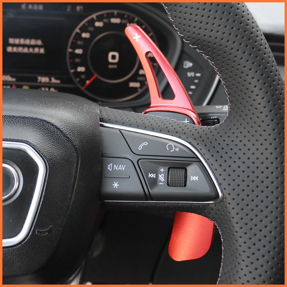 Schaltwippen für Audi A3 A4 A5 RS S3 S4 S5 Q2 Q3 Q5 Q7 Q8 SQ2 SQ5 SQ7 SQ8 2015-2022