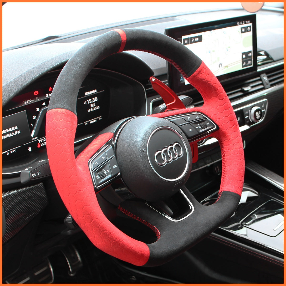 Paddle shifters for Audi A1 A3 A4 A5 S3 S4 S5 RS4 2015-2022