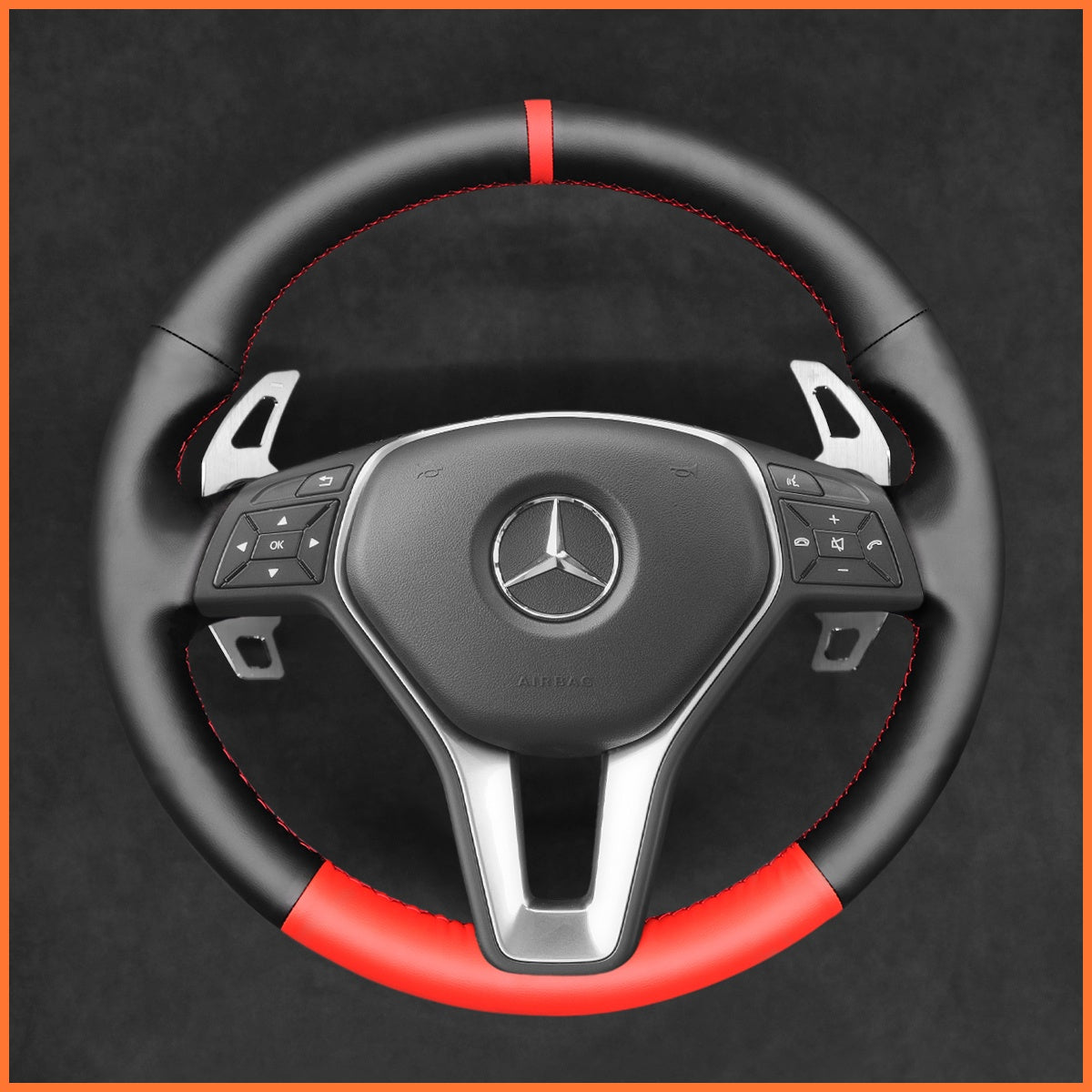 Paddle shifters for Mercedes Benz C117 C218 W204 W212 W246 X156 X204 2012-2017