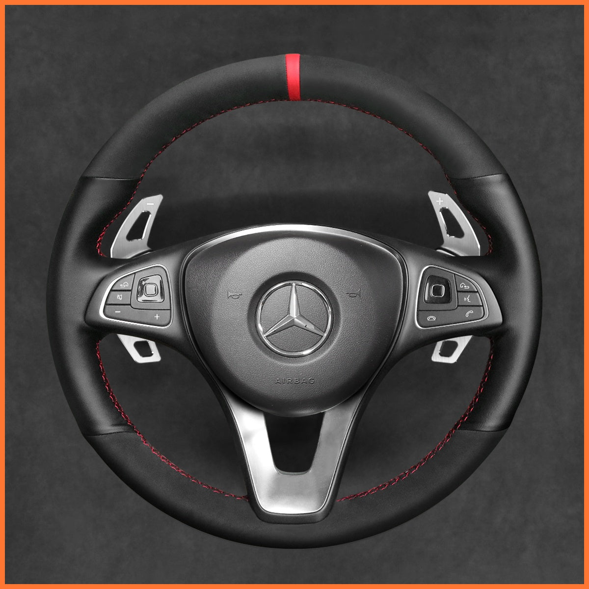 Paddle shifters for Mercedes Benz C117 C218 W176 W205 W213 W218 W246 W253 W447 X166 X253 2014-2023