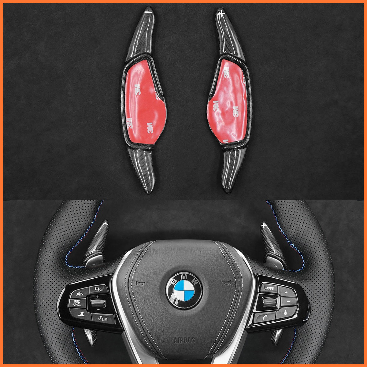 Paddle shifters for BMW G20 G22 X3 X4 X5 X6 2018-2021