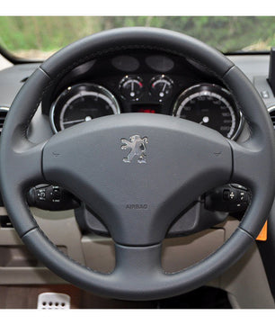 MEWANT Lenkradbezug für Peugeot 308 2007-2013 / 308 SW 2008-2014 / 3008 2009-2016 / 5008 2009-2017