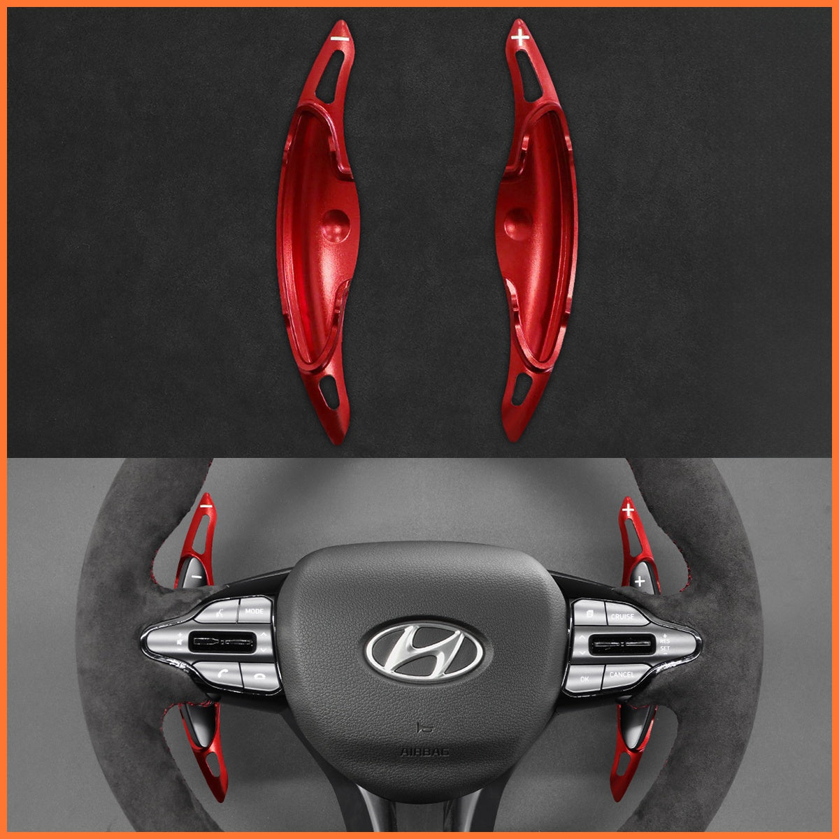 Paddle shifters for SEAT Leon IV Ibiza 6F Ateca Arona Tarraco 2020-2023