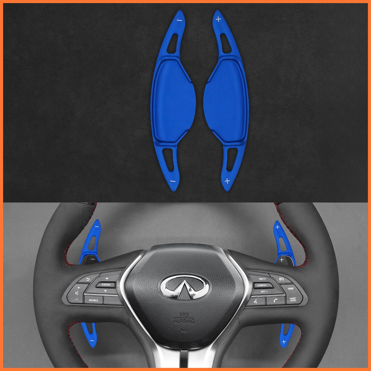 Schaltwippen für Infiniti Q50 Q60 QX50 QX55 2017-2022