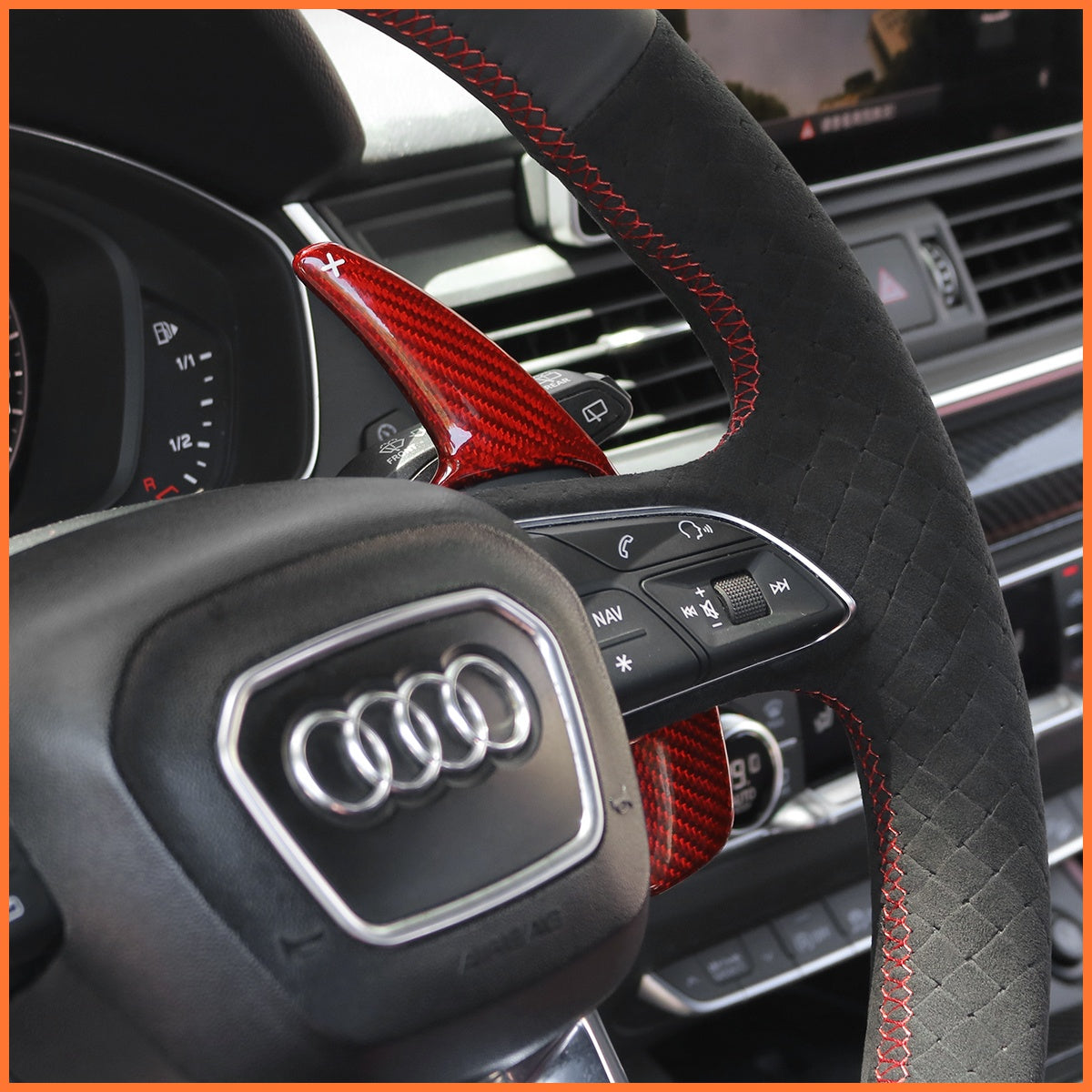 Schaltwippen für Audi A3 A4 A5 RS S3 S4 S5 Q2 Q3 Q5 Q7 Q8 SQ2 SQ5 SQ7 SQ8 2015-2022