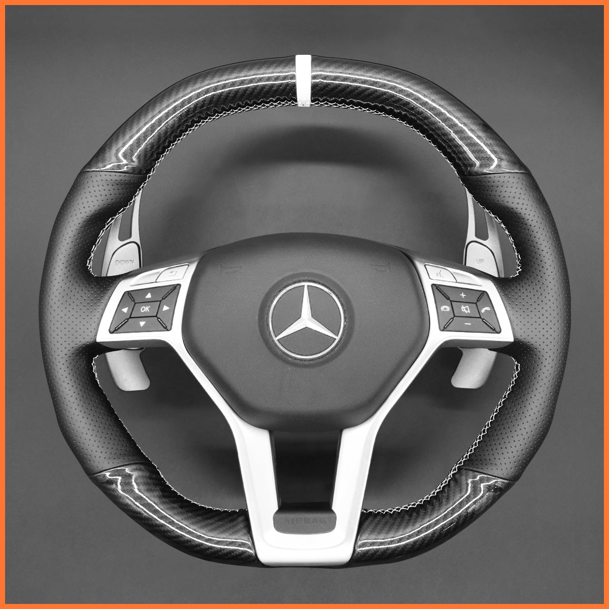 Paddle shifters for Mercedes Benz AMG C117 C218 W204 W212 R231 2012-2016