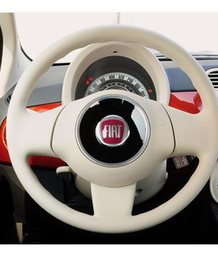 MEWANT steering wheel cover for Fiat 500 2007-2015 / Fiat 500e 2014-2018 / Fiat 500C 2014-2017