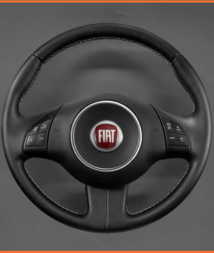 MEWANT steering wheel cover for Fiat 500 2007-2015 Fiat 500e 2014-2018 Fiat 500C 2014-2017