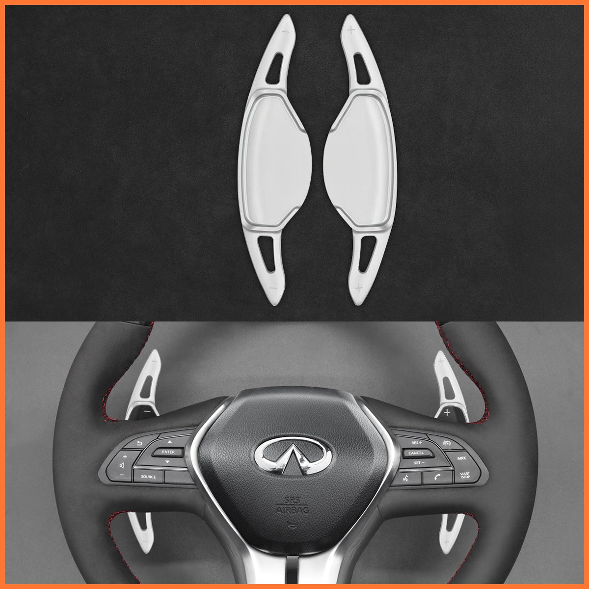 Schaltwippen für Infiniti Q50 Q60 QX50 QX55 2017-2022