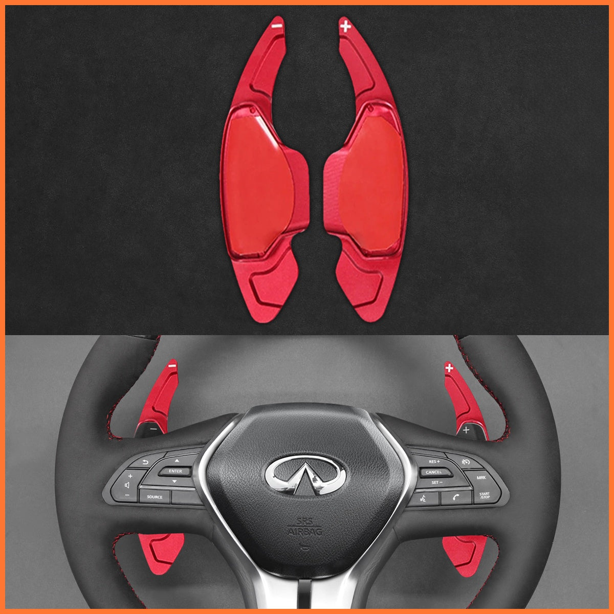 Schaltwippen für Infiniti Q50 Q60 QX50 QX55 2017-2022