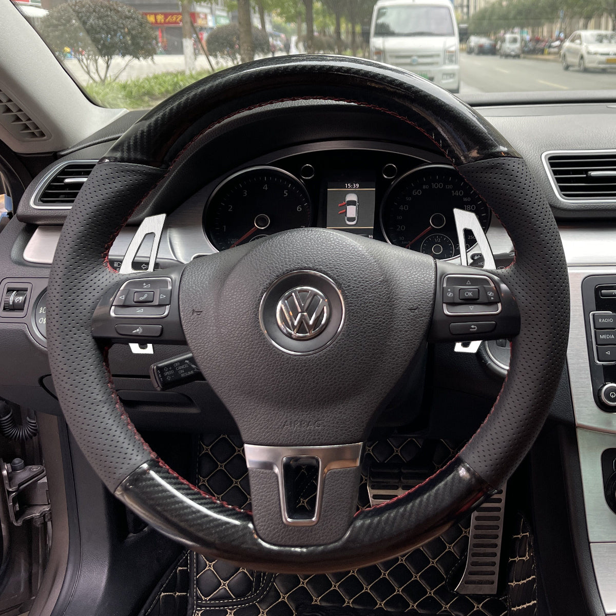Paddle shifters for Skoda Citigo Fabia Karoq Rapid Roomster Octavia Superb Yeti Kodiaq Scala 2013-2019