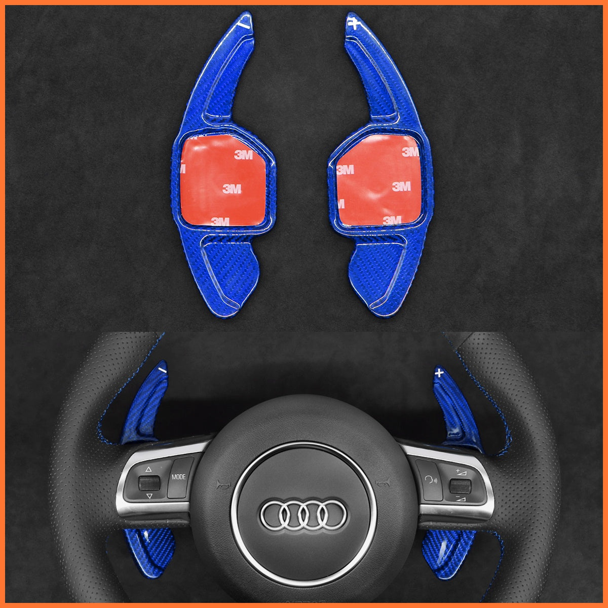 Paddle shifters for Audi R8 TT RS R8 RS3 RS6 2009-2015