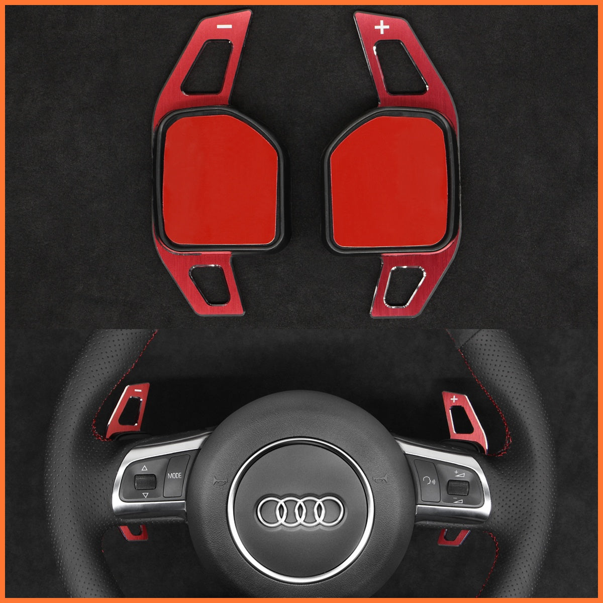Paddle shifters for Audi R8 TT RS R8 RS3 RS6 2009-2015