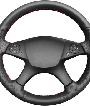 MEWANT Lenkradbezug für Mercedes-Benz W204 C-Class C280 C230 C180 C260 C200 C300 2007-2010