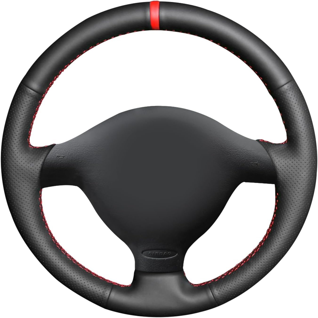 MEWANT Steering Wheel Cover for Golf 4 (IV) Passat B5 Passat Variant Polo Bora Sharan 1997-2004
