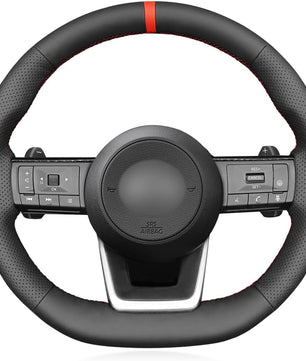 MEWANT Lenkradbezug für Nissan Rogue Pathfinder Qashqai X-Trail 2021-2023 per Hand Nähen Lenkradschone