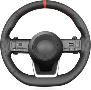 MEWANT Lenkradbezug für Nissan Rogue Pathfinder Qashqai X-Trail 2021-2023 per Hand Nähen Lenkradschone