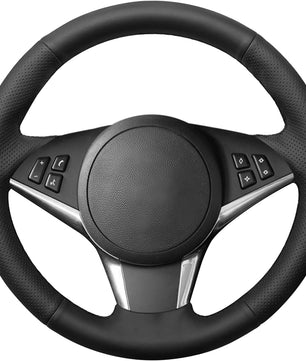 MEWANT Steering Wheel Cover for BMW 5 Series E60 E61 E63 E64