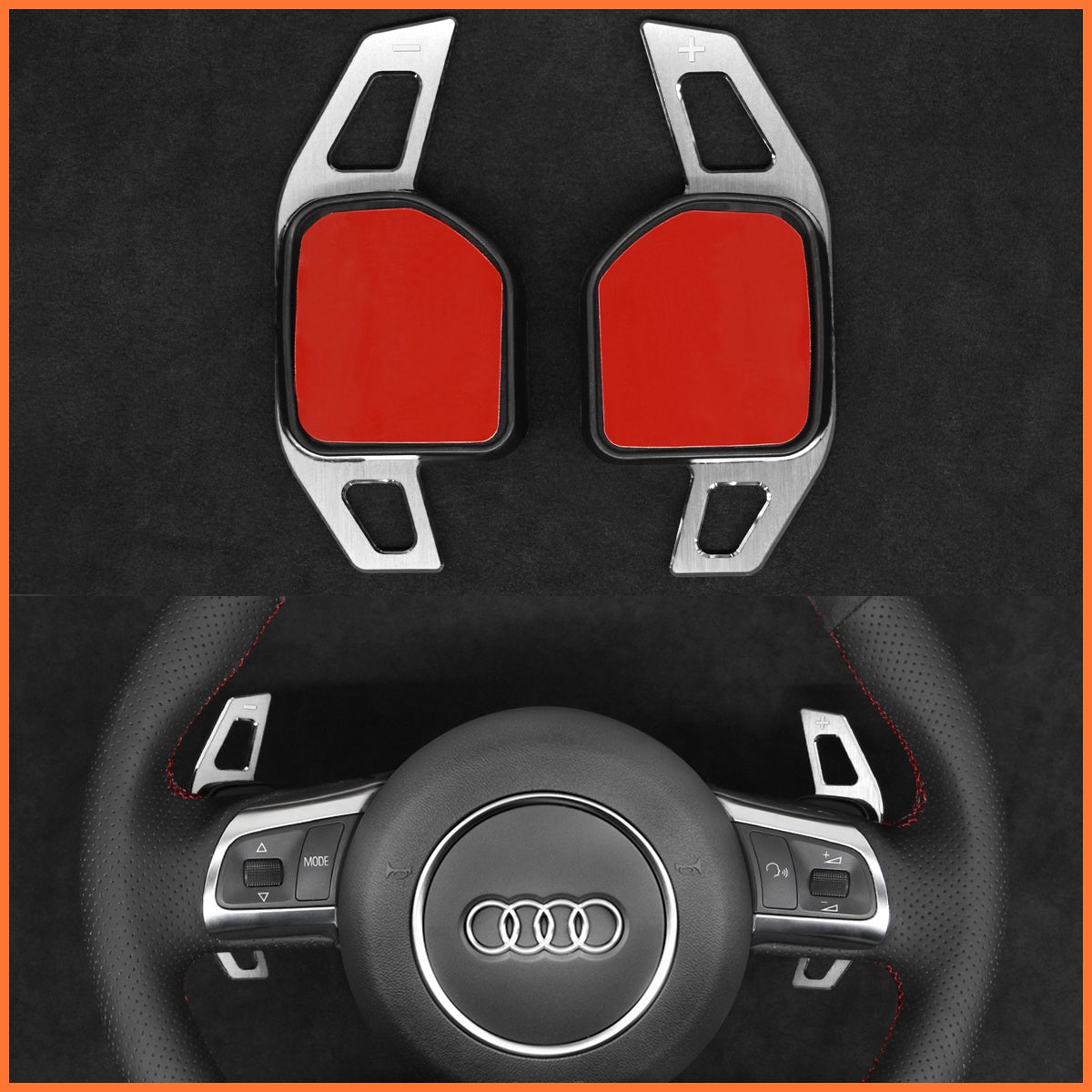 Paddle shifters for Audi R8 TT RS R8 RS3 RS6 2009-2015